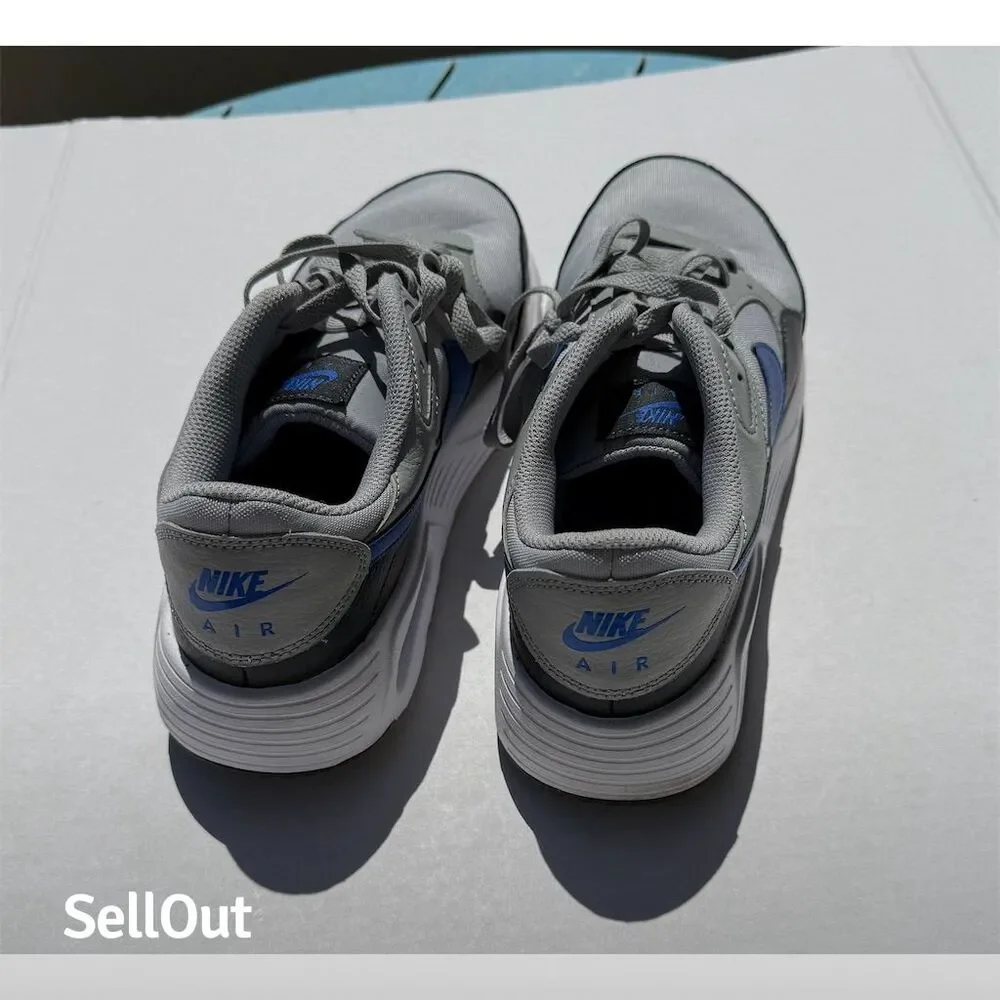 Nike Air Max SC Men's Sneakers Size 9 Smoke Grey Royal Blue - Picture 3 of 5